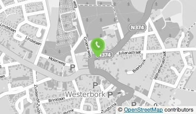 Bekijk kaart van Haarstudio Bork in Westerbork
