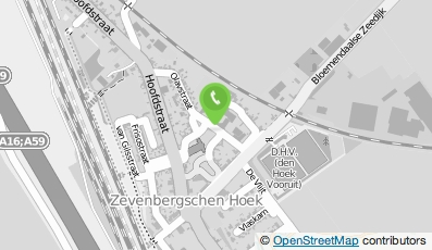 Bekijk kaart van Buitenschoolse opvang de Hoeksteen in Zevenbergschen Hoek Moerdijk