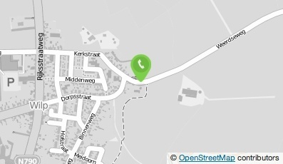 Bekijk kaart van Kinderdagverblijf het Groene Kroontje in Wilp