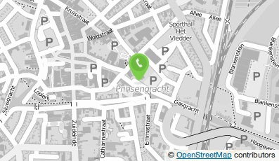 Bekijk kaart van B+O Stedenbouw B.V.  in Meppel