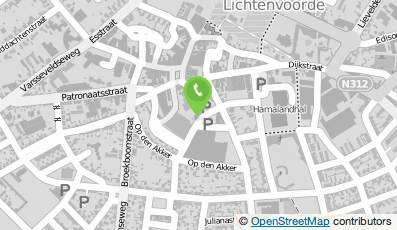 Bekijk kaart van Huid- en Oedeemtherapie Oost Gelre in Lichtenvoorde