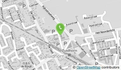 Bekijk kaart van Tandartsenpraktijk Zwarteveen  in Zuidhorn
