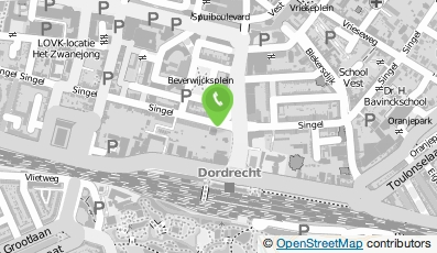 Bekijk kaart van Academio Intellectual Property B.V. in Dordrecht