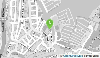 Bekijk kaart van Apartments Waterland in Monnickendam