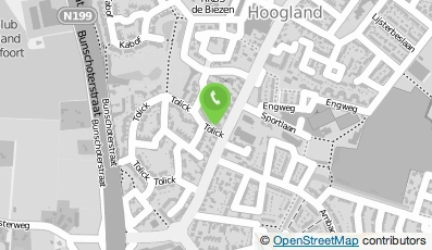 Bekijk kaart van IJken Bouw in Hoogland