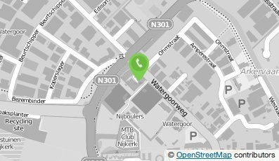 Bekijk kaart van Vijver en Koiparadijs.nl in Nijkerk
