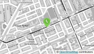 Bekijk kaart van Edwards Tomorrow Kinkerstraat in Amsterdam
