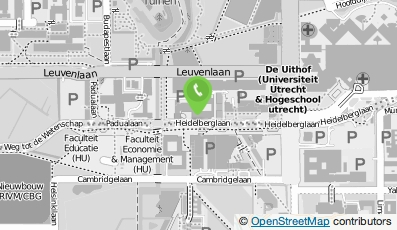 Bekijk kaart van Faculteit Geowetenschappen in Utrecht