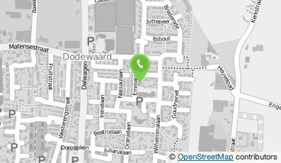 Bekijk kaart van RivaKids Peuterspeelgroep Dijkkwetters in Dodewaard