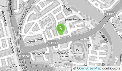 Bekijk kaart van Tandartspraktijk Best in Zaandam