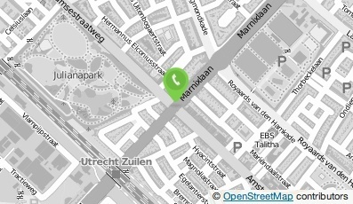 Bekijk kaart van Dry Cleaning Shop Margriet in Utrecht