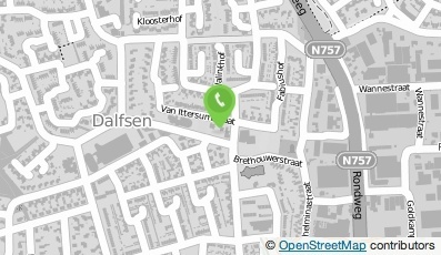 Bekijk kaart van Tandarts Dalfsen B.V.  in Dalfsen