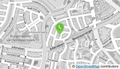 Bekijk kaart van Websjoege in Breda