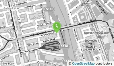 Bekijk kaart van Cafe Vrijdag in Amsterdam