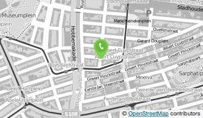Bekijk kaart van Wassalon Regenboog in Amsterdam