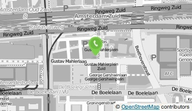 Bekijk kaart van AMUNDI NEDERLAND in Amsterdam