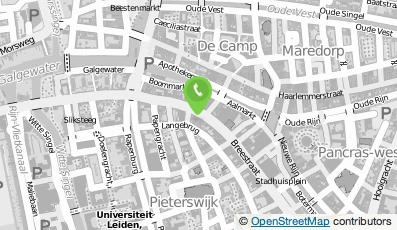 Bekijk kaart van City Snack in Leiden