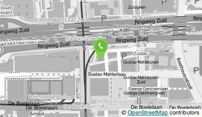Bekijk kaart van BearingPoint International in Amsterdam
