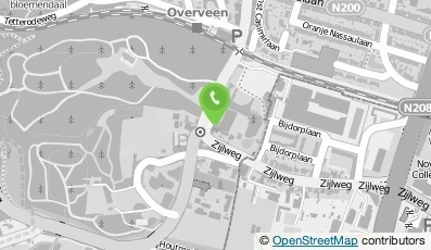 Bekijk kaart van Pizza Revolution in Overveen
