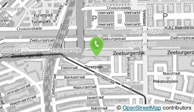 Bekijk kaart van Verloskundige Laudi de Wit  in Amsterdam