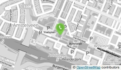 Bekijk kaart van Starbucks Binnenhof 7C in Amstelveen