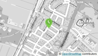 Bekijk kaart van Kimpex Living  in Bennebroek