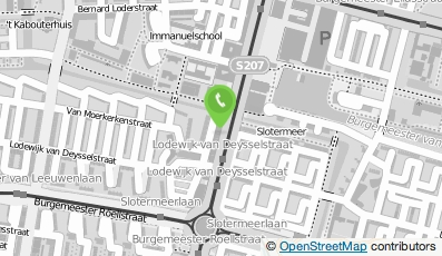 Bekijk kaart van Dames en Heren Kappers T&S in Amsterdam