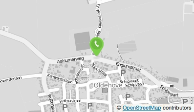 Bekijk kaart van Oetse Eilander Media in Oldehove