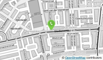 Bekijk kaart van DNL Properties 3 B.V. in Amsterdam
