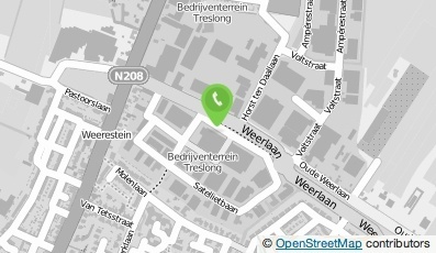 Bekijk kaart van Schoonmaak & Onderhoudsbedrijf Verhaar in Hillegom