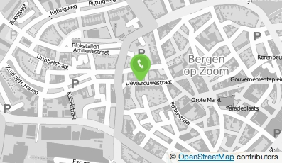 Bekijk kaart van Ward Warmoeskerken in Bergen op Zoom