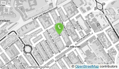 Bekijk kaart van Coffeeshop Dizzy Duck B.V. in Den Haag