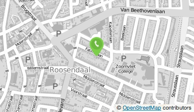 Bekijk kaart van Bij Wies knipperij in Roosendaal