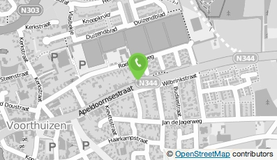 Bekijk kaart van Barneveldse Beek in Kootwijkerbroek