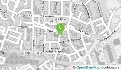 Bekijk kaart van Bij Nan in Rijnsburg