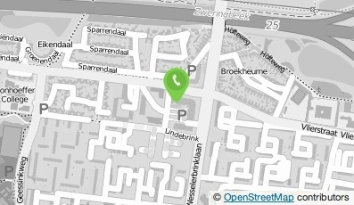 Bekijk kaart van Woonzorgcentrum Broekheurnerstede in Enschede