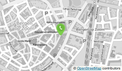 Bekijk kaart van Op=Op Bergen op Zoom in Bergen op Zoom