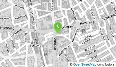 Bekijk kaart van Cafetaria Brinklaan in Bussum