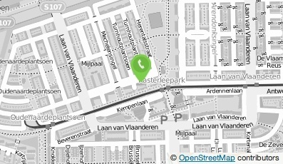 Bekijk kaart van MD Recherche in Amsterdam