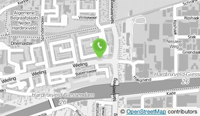 Bekijk kaart van Mdh Online Marketing in Hardinxveld-Giessendam