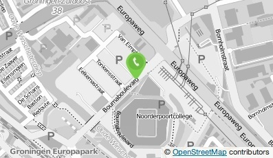 Bekijk kaart van De Vier Punten Groningen in Groningen