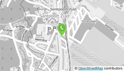 Bekijk kaart van The Travel Club Astrid in Santpoort-Noord