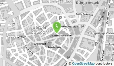 Bekijk kaart van Bloemenshop Marjanneke in Bergen op Zoom