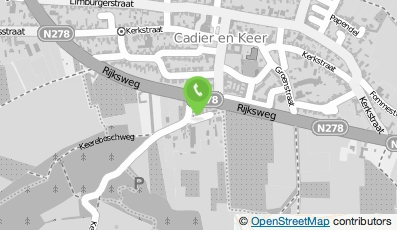 Bekijk kaart van Autobedrijf Heusschen in Cadier en Keer