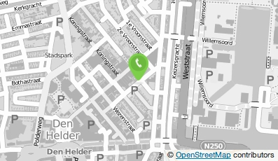 Bekijk kaart van P. Visser Koeltechniek  in Den Helder