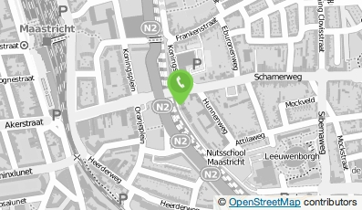 Bekijk kaart van Huiswerk Architecten in Maastricht
