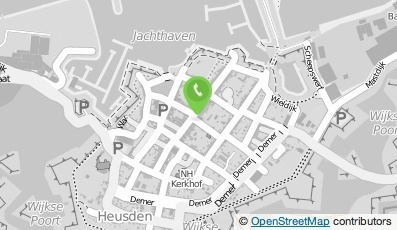 Bekijk kaart van Cultureel Cafe & Restaurant De Republiek in Heusden (gemeente Heusden Noord-Brabant)