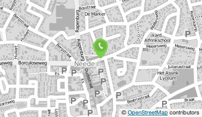 Bekijk kaart van Ruwenhofstraat 1-4 in Neede