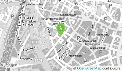 Bekijk kaart van ZZG zorggroep Nieuw Doddendaal in Nijmegen