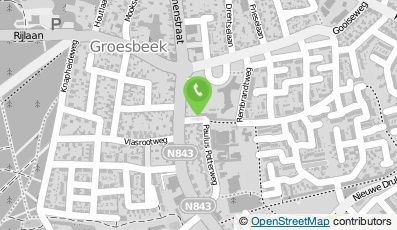 Bekijk kaart van ZZG zorggroep De Meent in Groesbeek